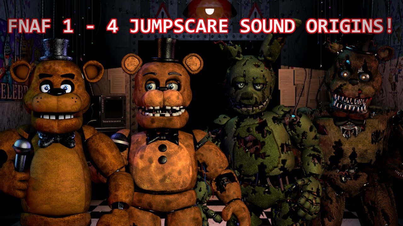 I Found The Source of the FNAF Jumpscare Sounds!