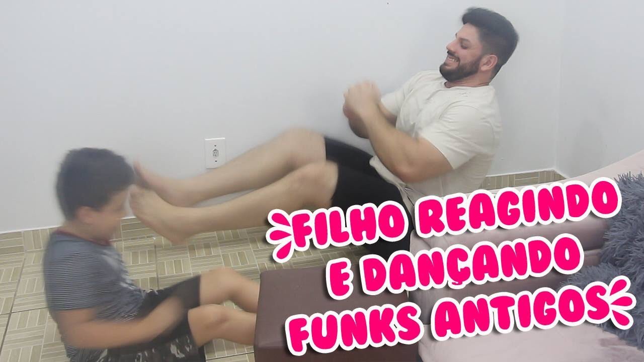 CRIANÇA REAGINDO A FUNK ANTIGO  | Kathy Castricini