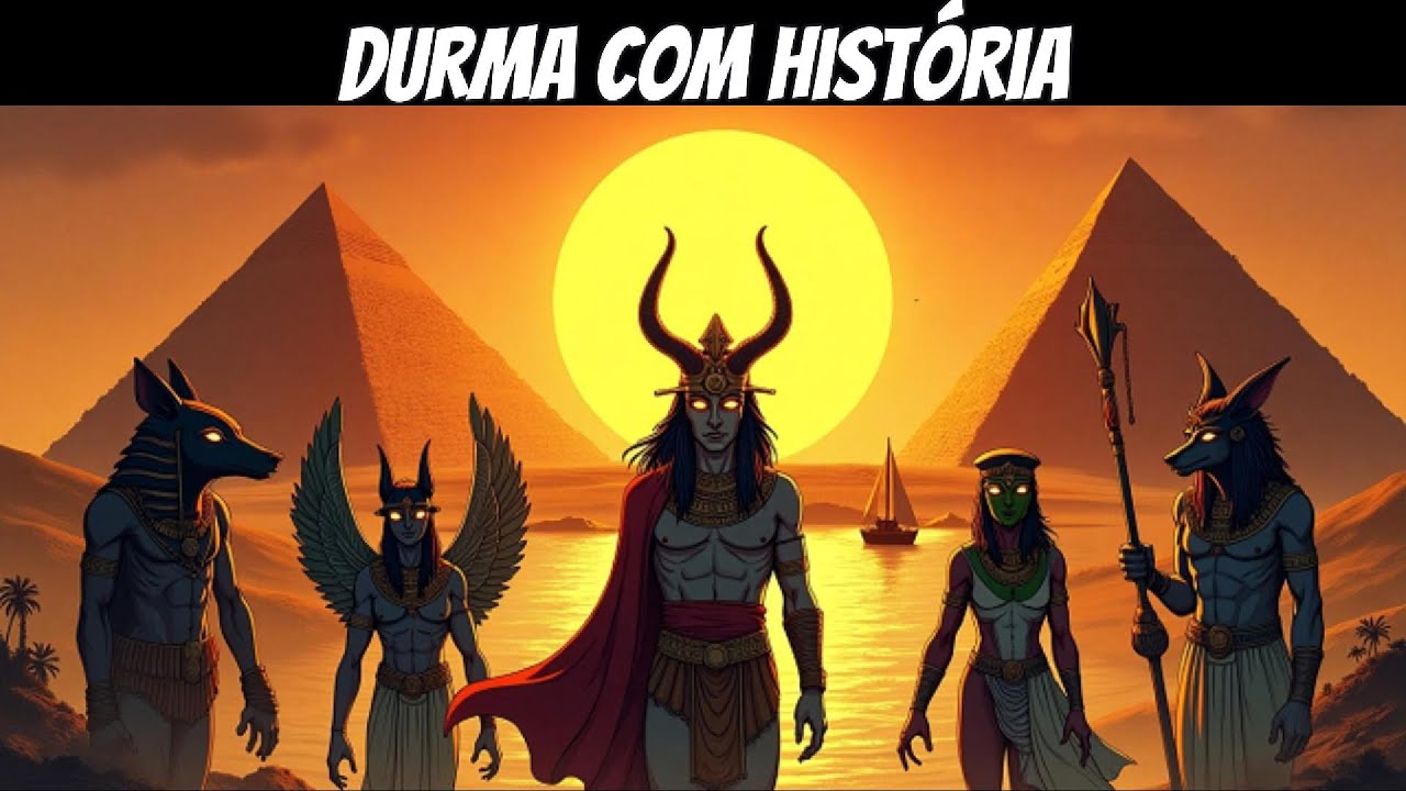 Durma Com História | Deuses Do Egito Antigo: Rá, Osíris, Anúbis e Muito Mais