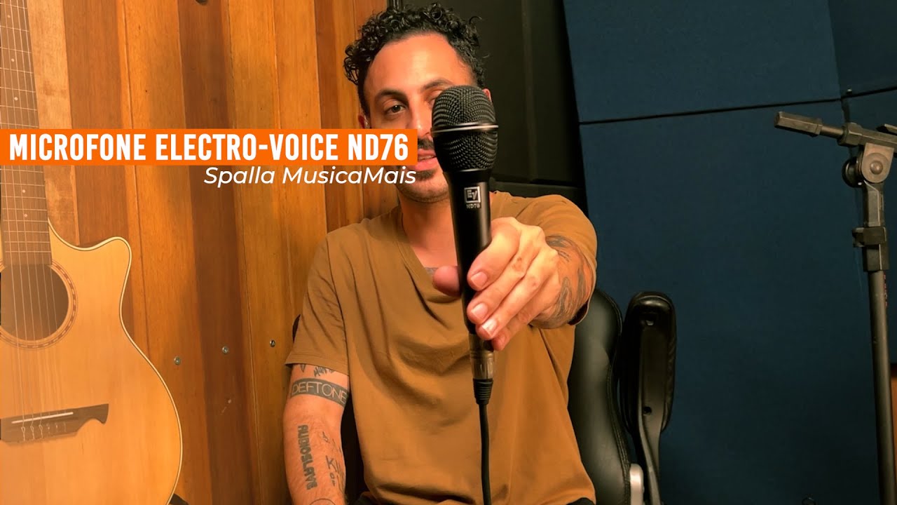 Conheça o Microfone Electro-Voice ND76