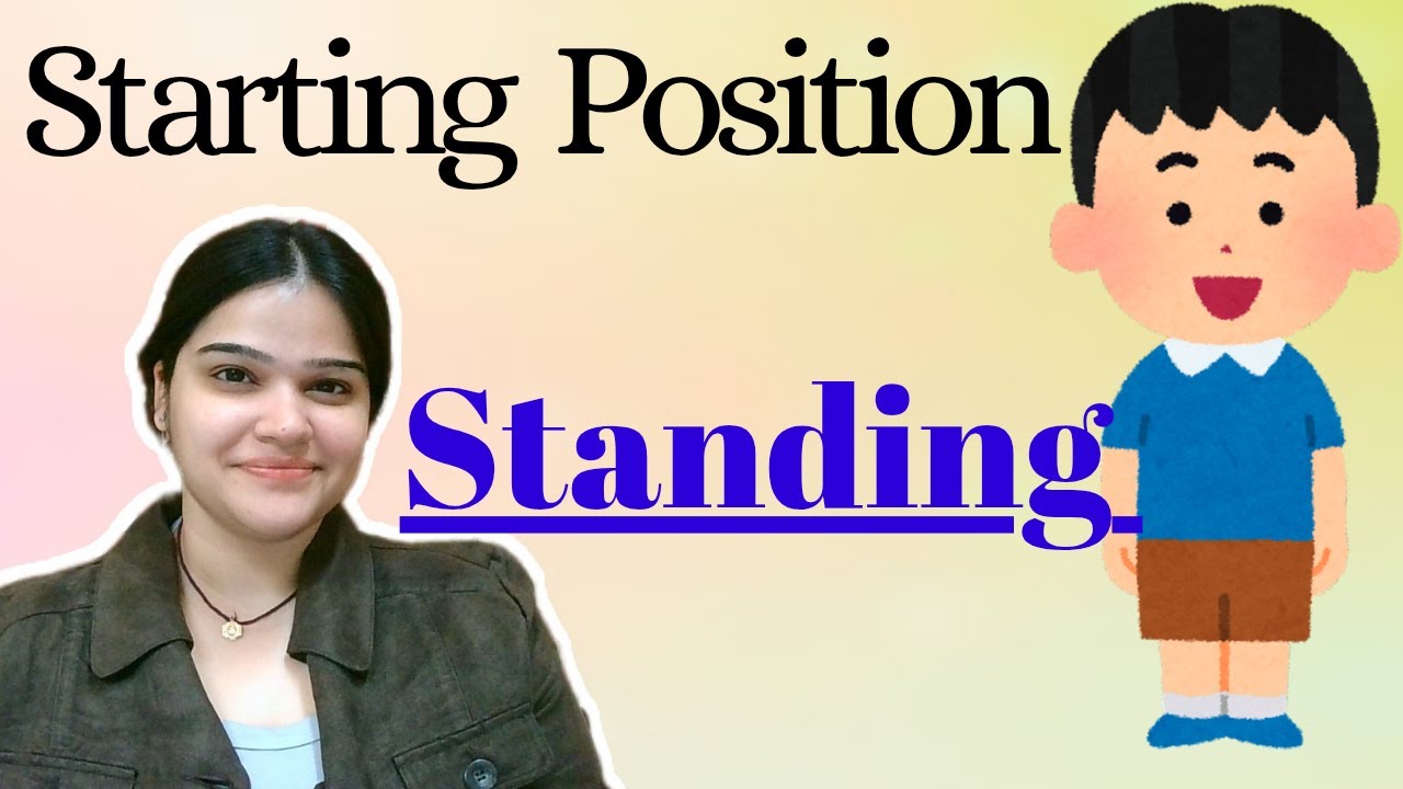 🧍‍♂️STANDING- Starting position with muscle work✅