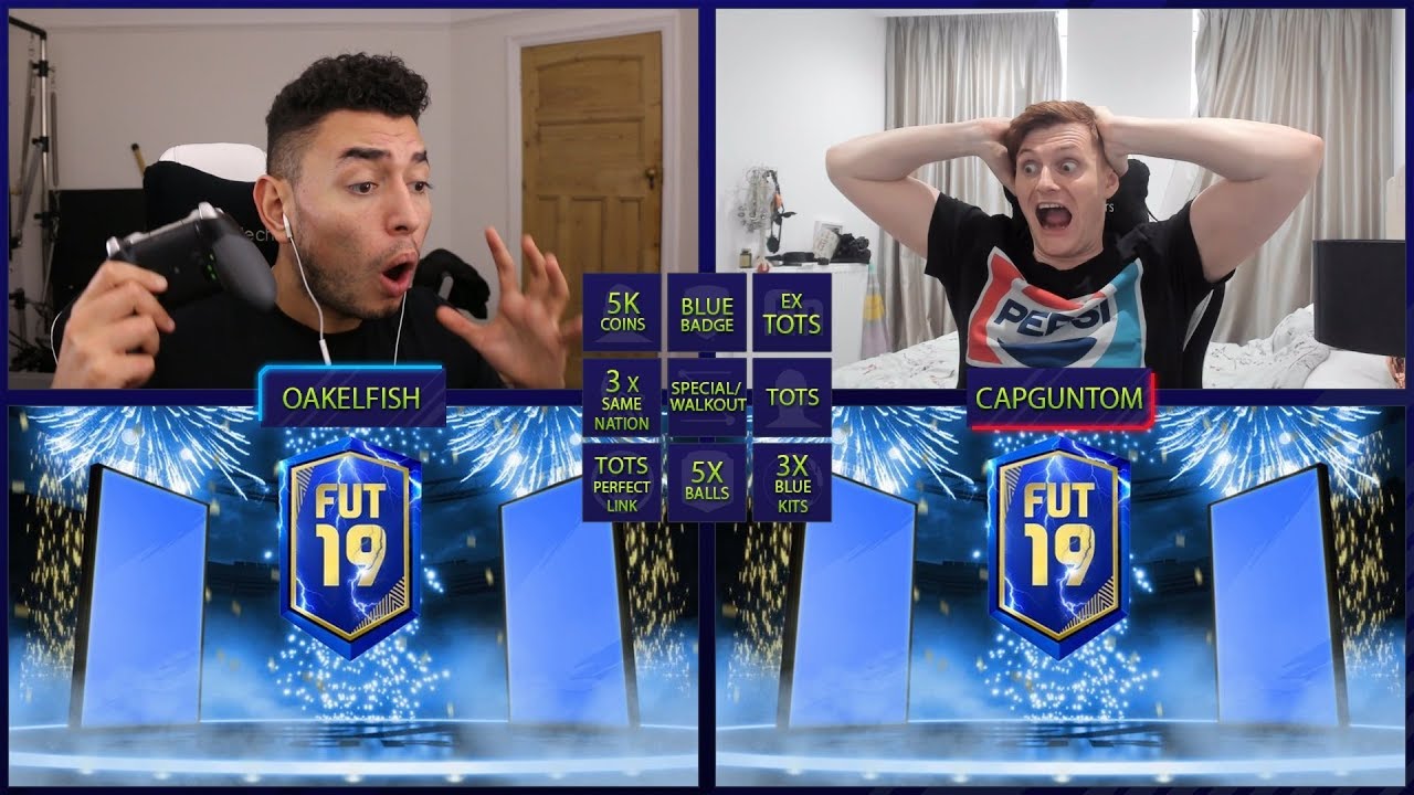 ВОТ И ВОТ 😱 ЭПИЧЕСКОЕ БИНГО TOTS FIFA против CapGunTom!! (НАБОРЫ TOTS FIFA BINGO)