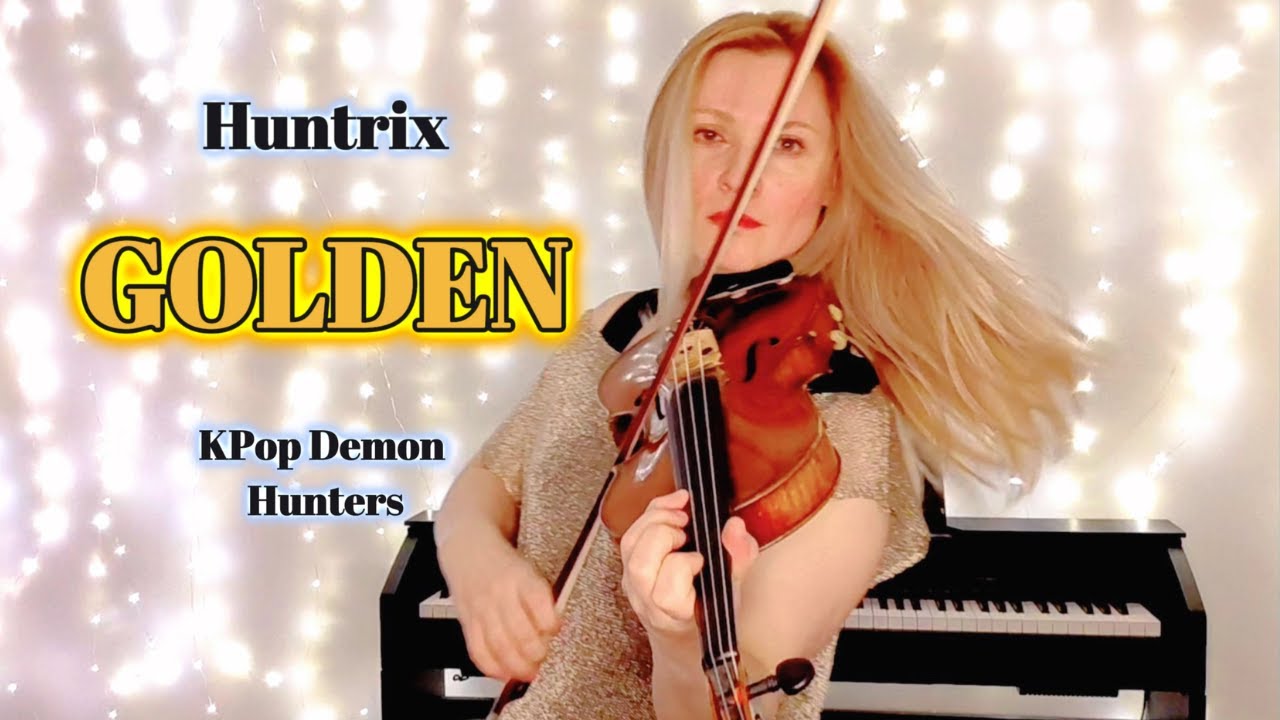GOLDEN ~ DEMON HUNTERS ~ Kpop ~ Huntrix ~ Netflix ~ Violin Cover ~ Acoustic Cover