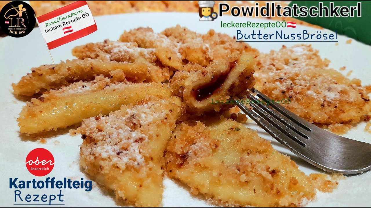 leckere Rezepte OÖ 🇦🇹 Omas Powidltatschkerl Rezept/Powidltascherl/Süßspeisen/Kartoffelteig/Rezept