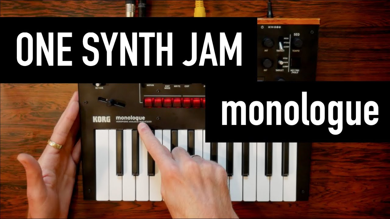 Korg MONOLOGUE // One Synth Jam