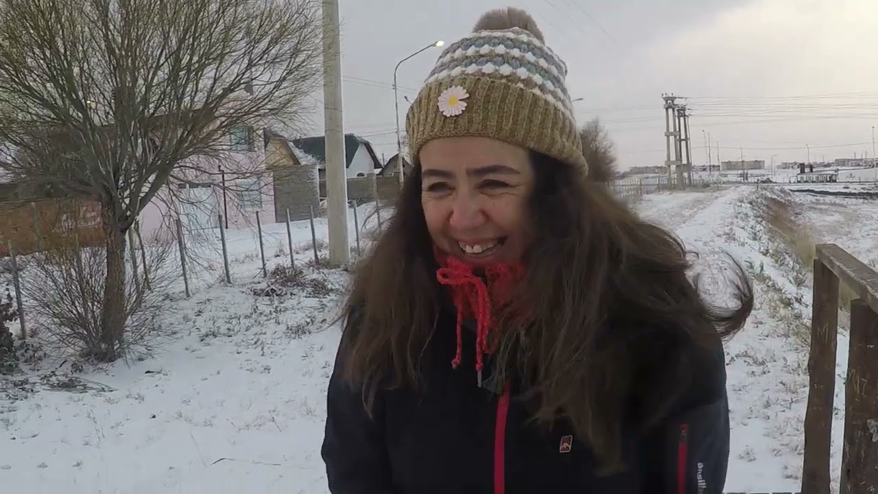 Rio Gallegos Nevando 18 Junio 2024
