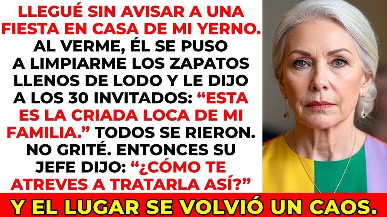 Mi yerno se limpió los zapatos en mi camisa y me llamó sirviente loco ante 30 personas…Así que yo…