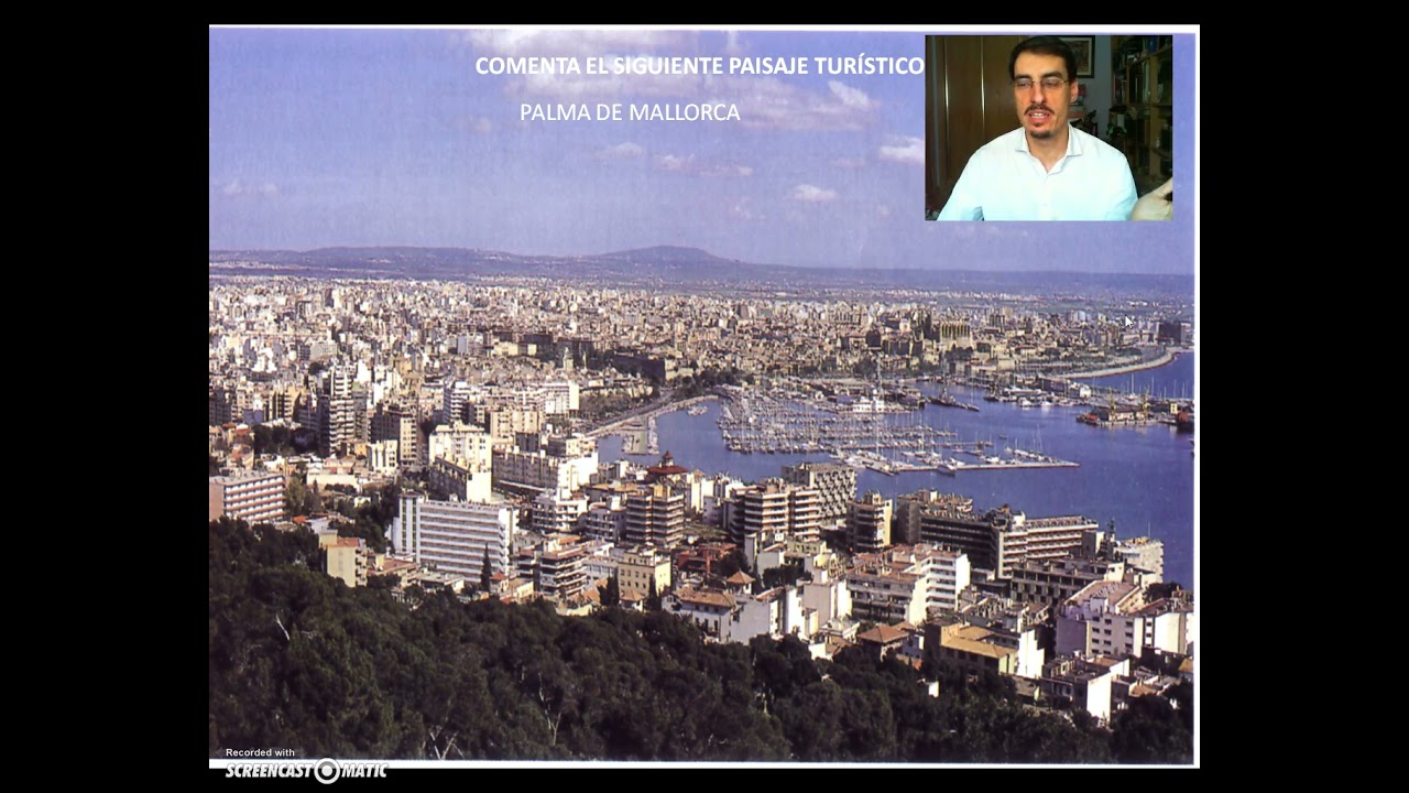Tutorial explicando el comentario de dos fotografías de paisajes turísticos