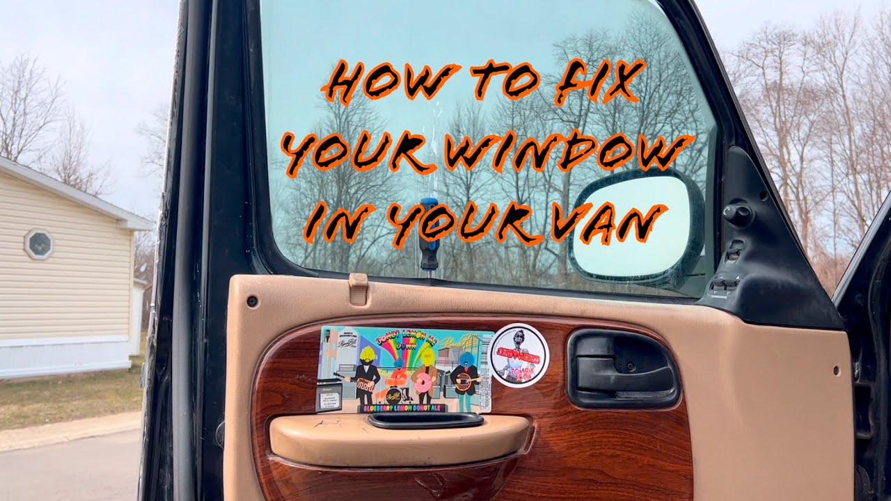 How to replace the window regulator and motor in a 2000 dodge ram van 1500