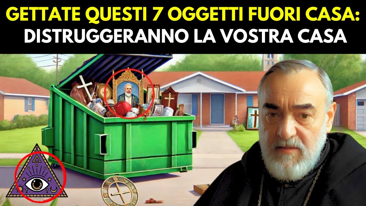 PADRE PIO: 7 OGGETTI DEL DIAVOLO CHE DOVETE URGENTEMENTE RIMUOVERE DA CASA VOSTRA