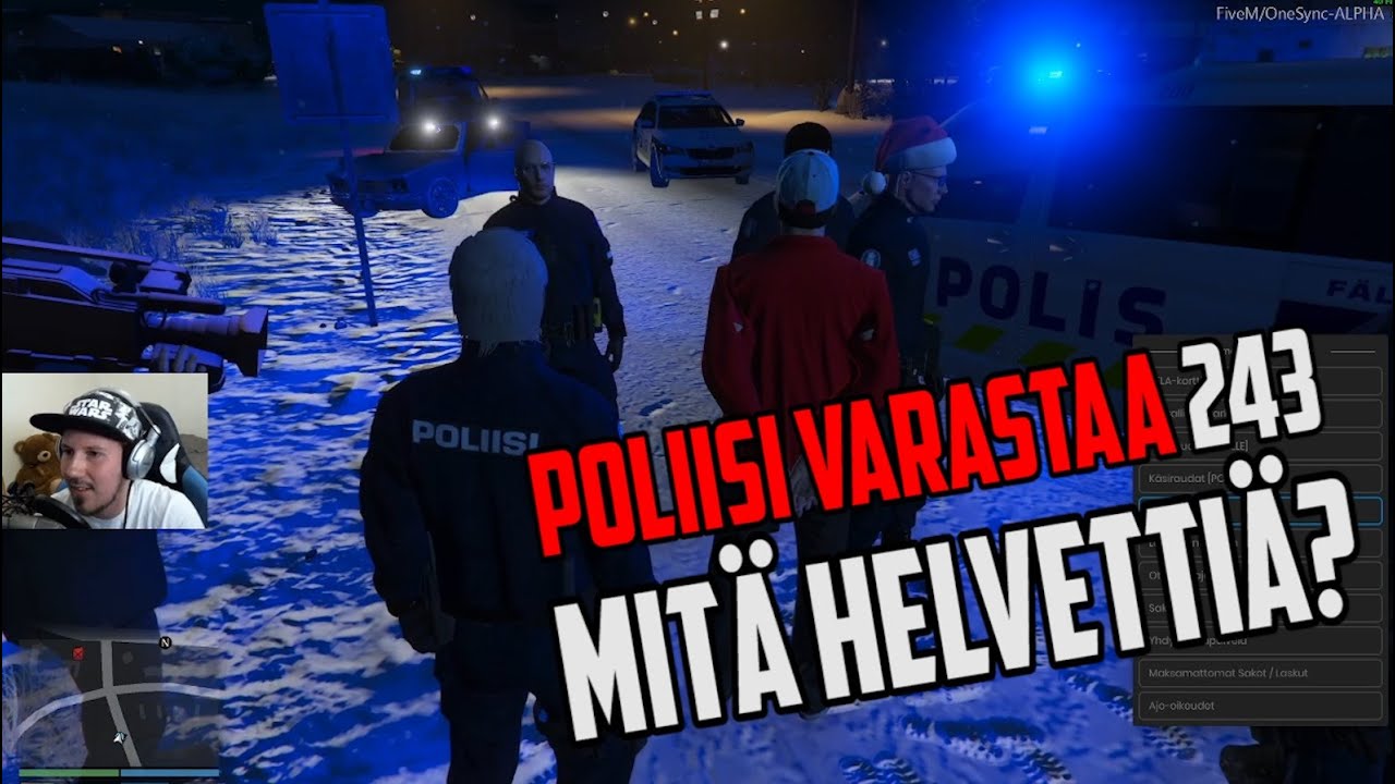 GTA V RP - Pankkiryöstäjät pakenee veneellä #37 (poliisi)