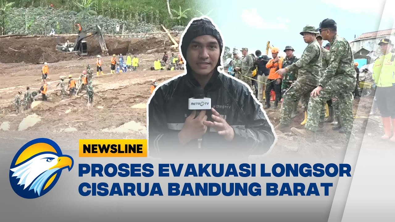 Proses Evakuasi Bencana Longsor di Cisarua Masih Berlangsung  - [Newsline]