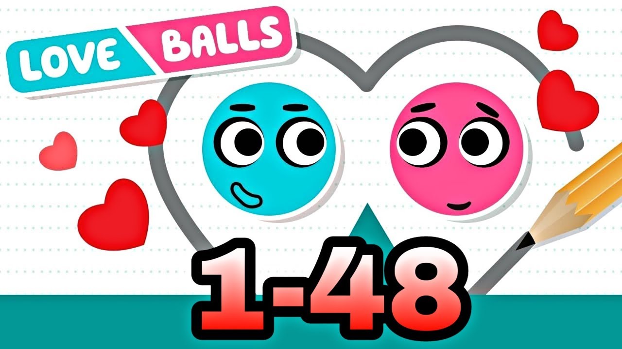 Love balls - Levels 1-48 3 estrellas Gameplay