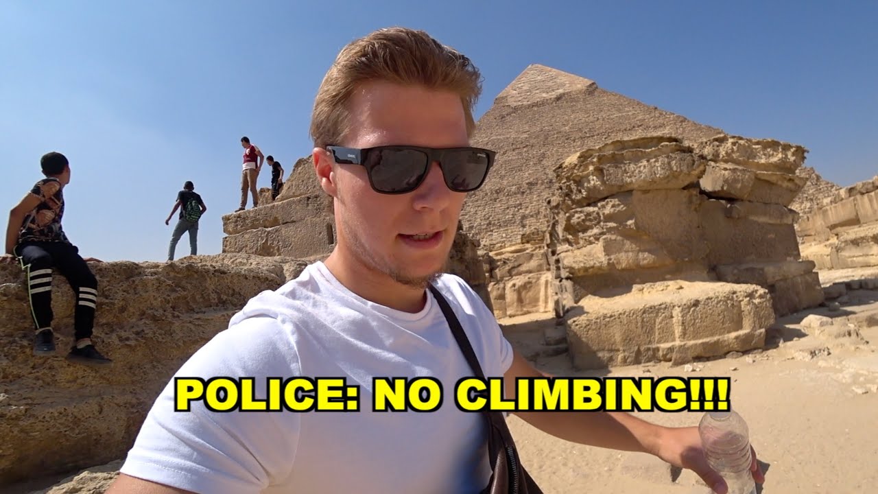 No Climbing On The Pyramids!!! 🇪🇬