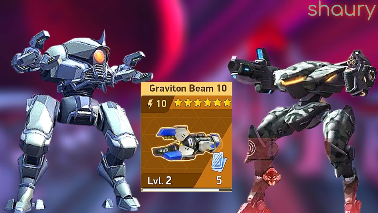 Devastated Dual Graviton Beam 10 with Sigma Guardian 💥🔥- Mech Arena
