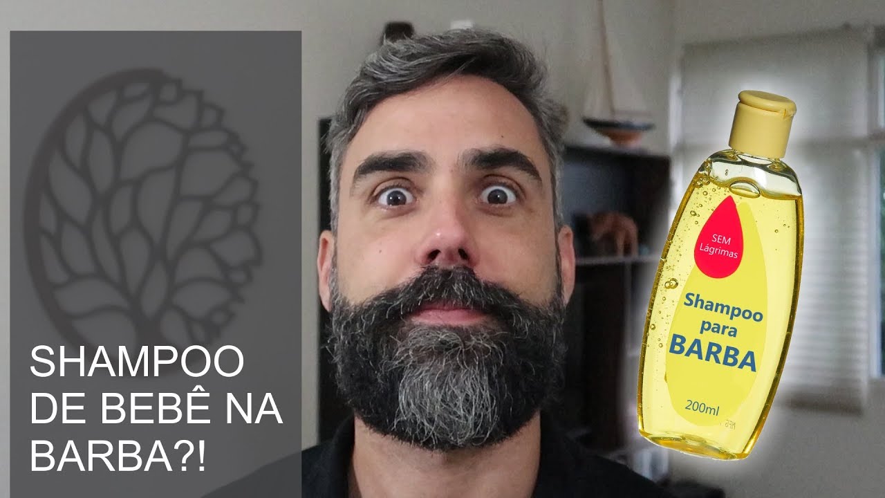 Shampoo de BEBÊ na BARBA? Experiência de limpeza para uma Barba bem cuidada