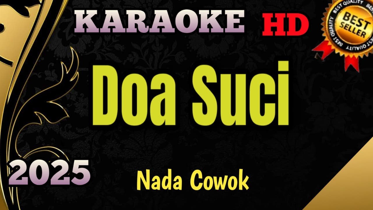 Doa Suci || Karaoke Lirik Dangdut No Vocal Nada Pria