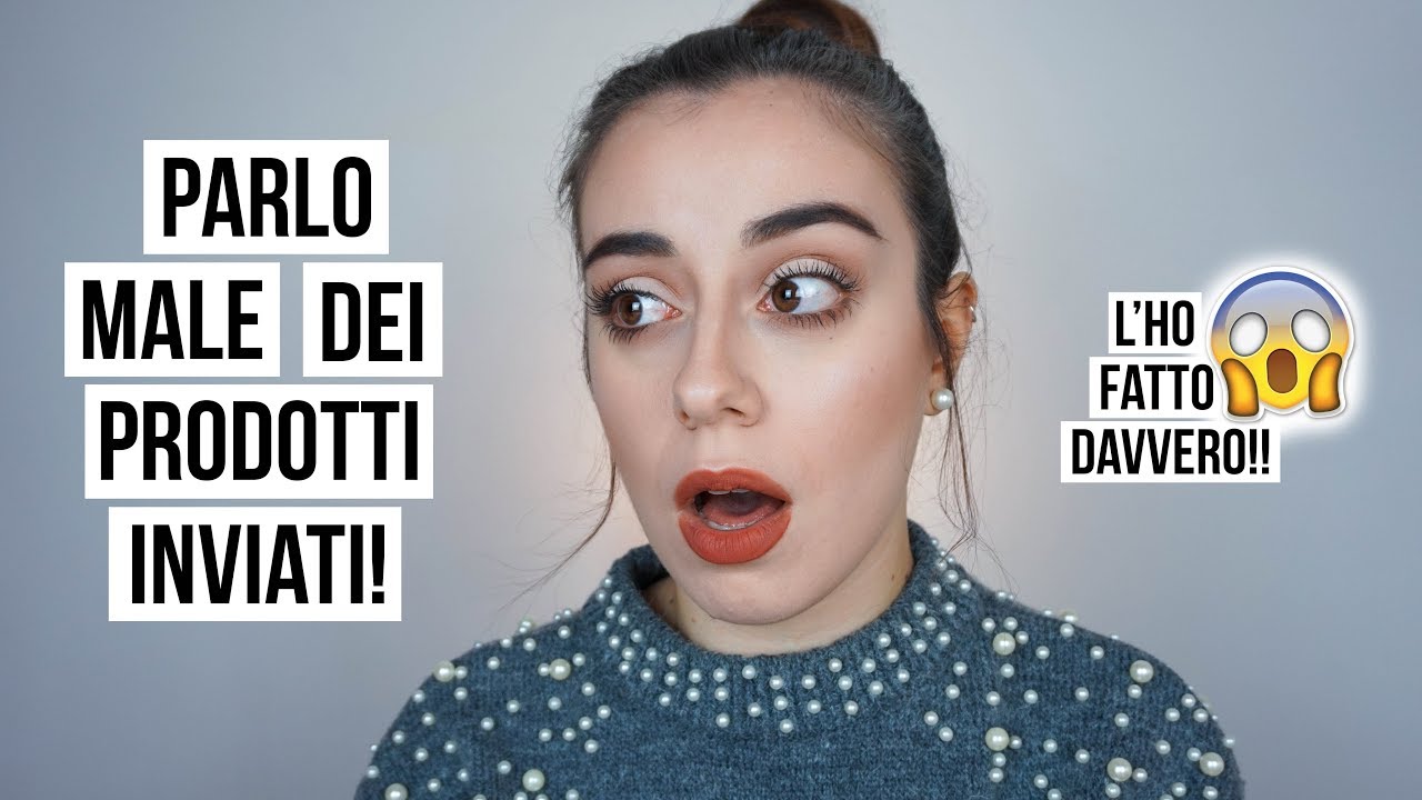 FULL FACE CON PRODOTTI CHE ODIO INVIATI DALLE AZIENDE! 😳