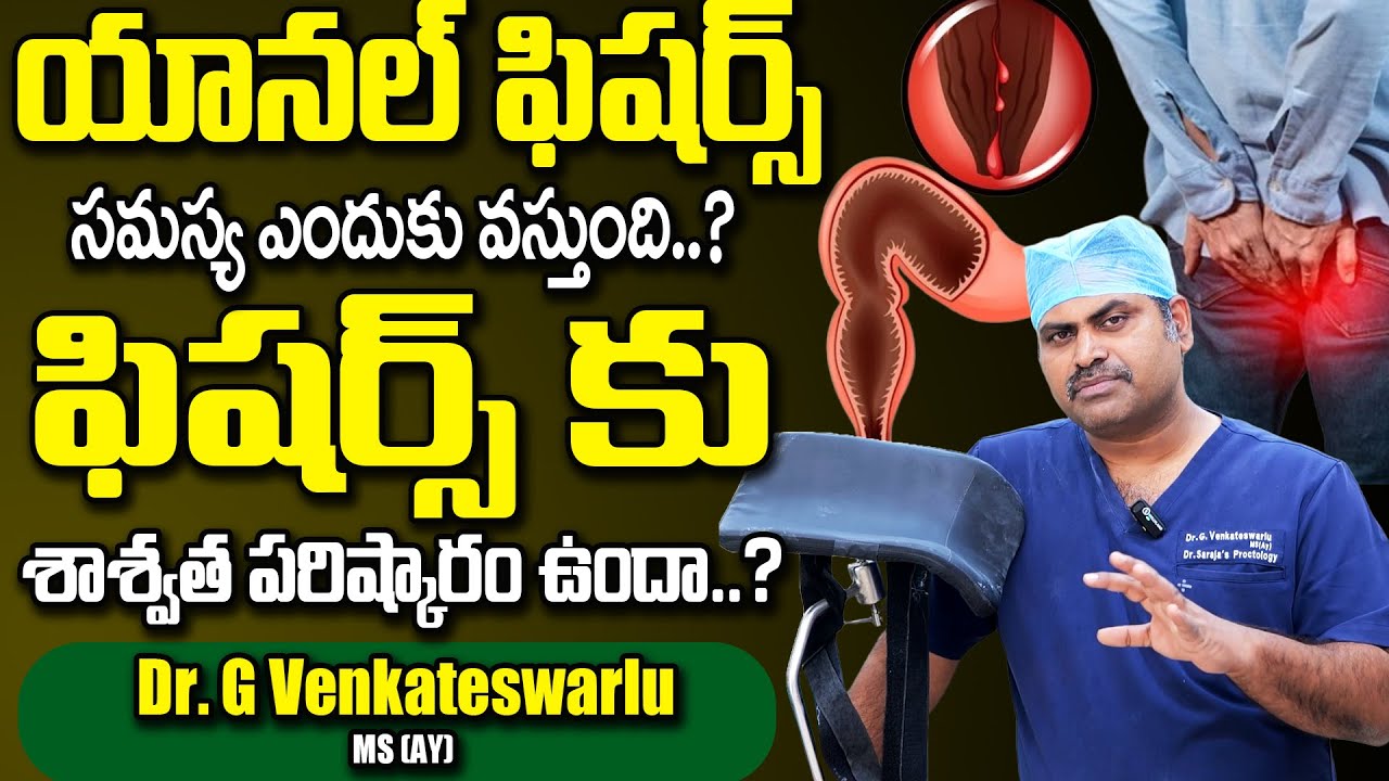How To Cure Anal Fissure | Dr. G Venkateshwarlu | Dr Saraja's Ayurvedic Piles & Fitsula Clinic