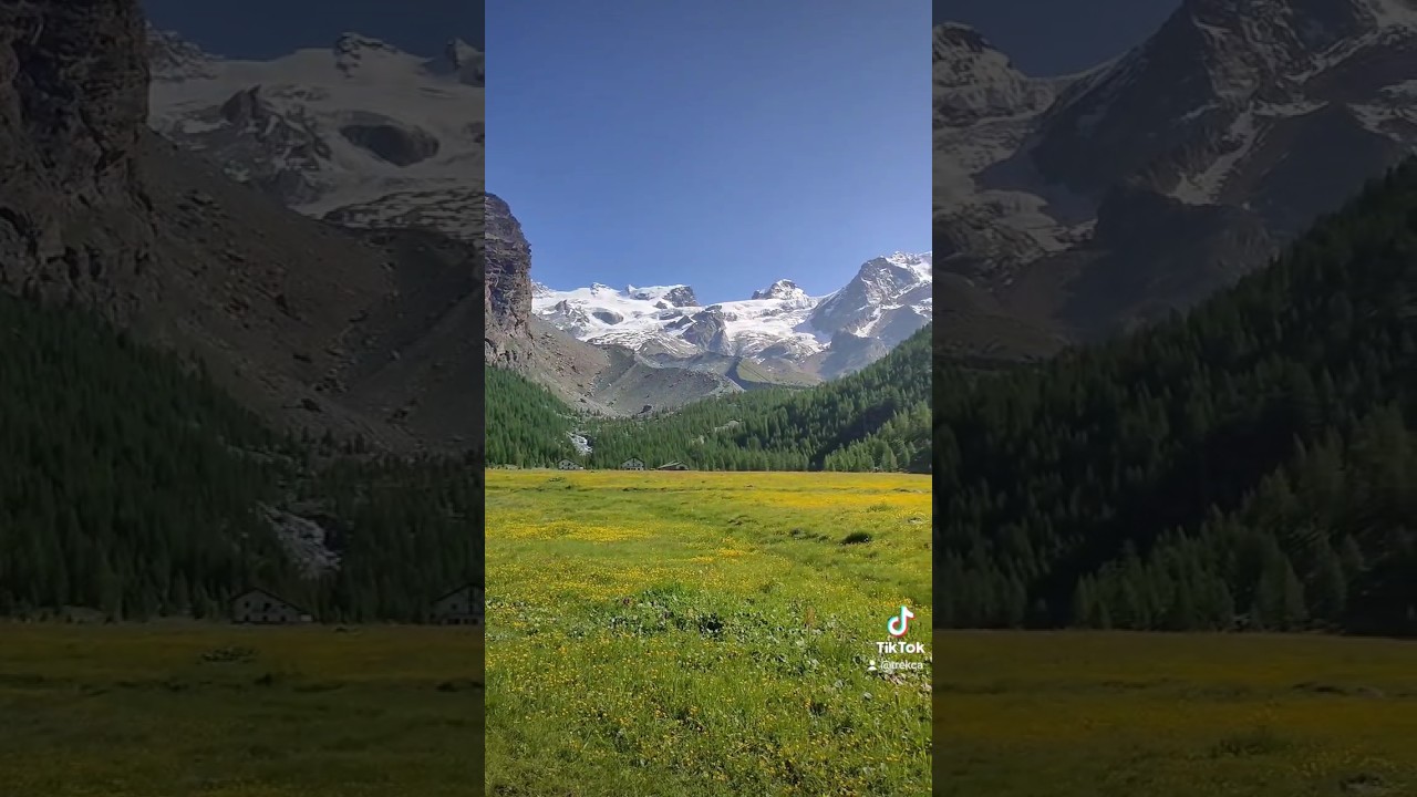 Pian di Verra Inferiore 🌲 #trekca #rifugiomezzalama #piandiverra #valdayas #montagna