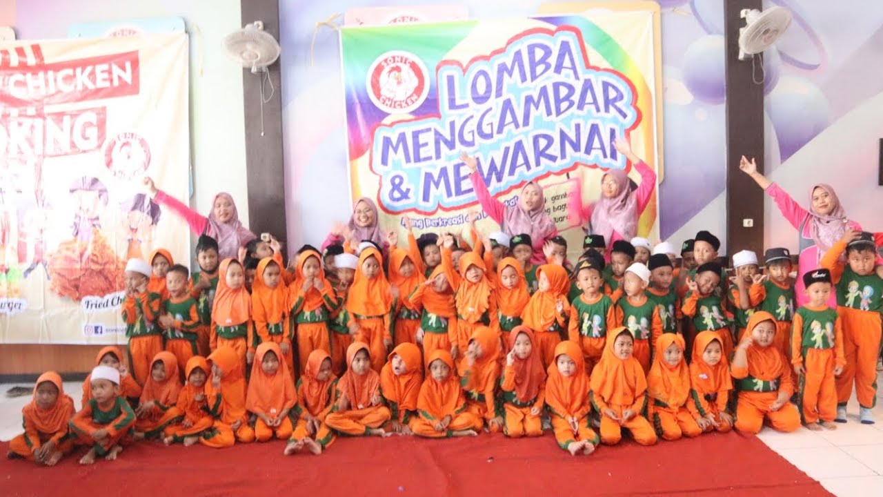 Kegiatan TK AL IKHLAS 05 BATANG Cooking Class & Mewarnai Ceria bersama Sonic Chicken