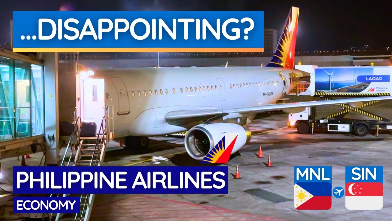 РАЗОЧАРОВАНИЕ? Philippine Airlines: перелёт из Манилы в Сингапур в эконом-классе | Отчёт о поездке
