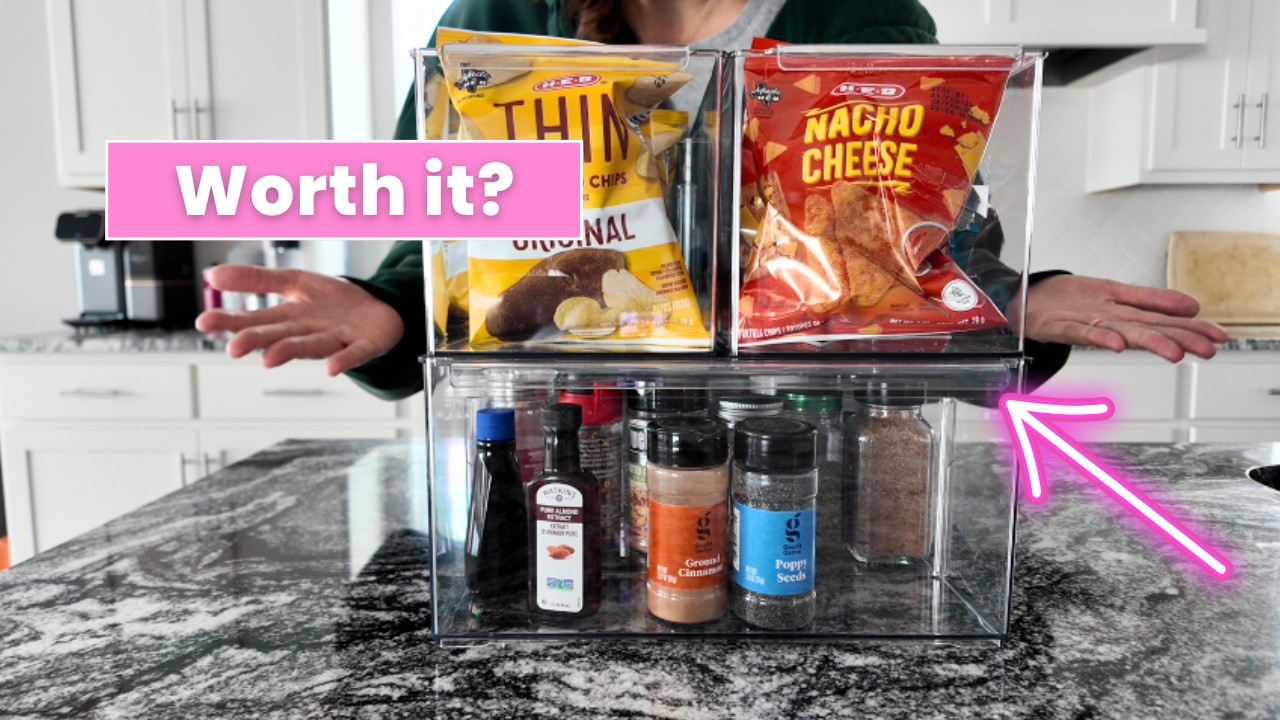 Watch before buying - HOMETUK Clear Plastic Storage Bins