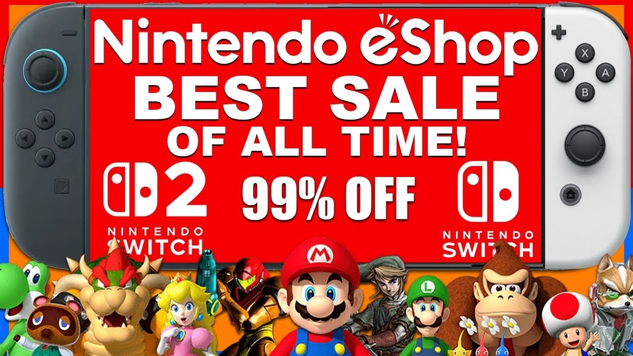Don't Miss One Of The BEST Nintendo Eshop Sales EVER!