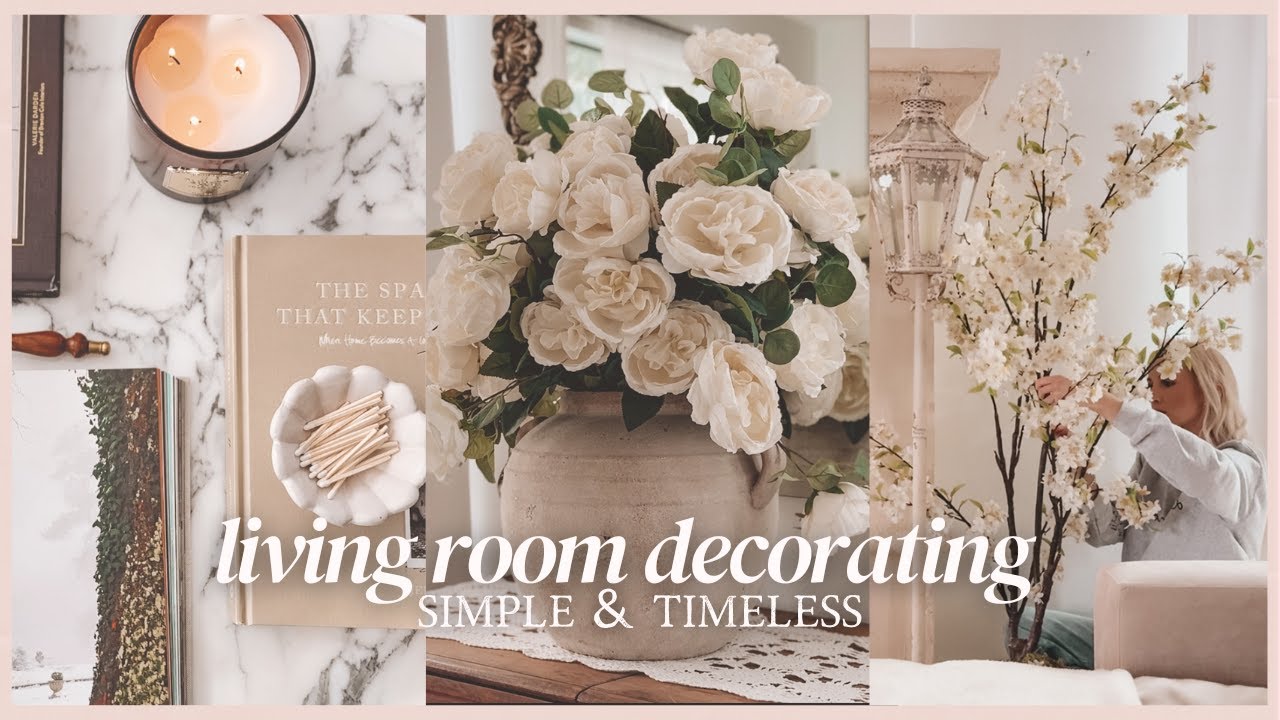 Simple Ways to Refresh Your Living Room | Cozy & Timeless Decor 2025 | home styling ideas