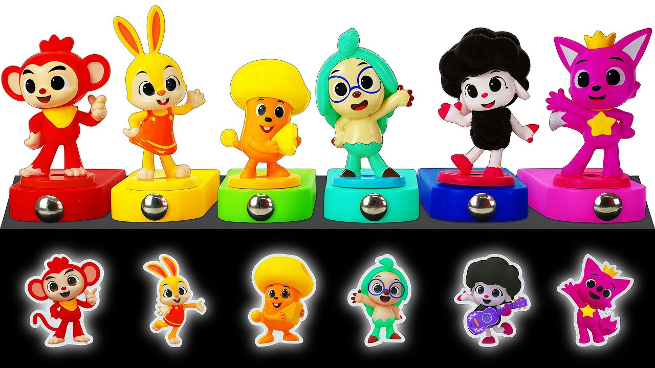 9 Minutes Satisfying Unboxing Experience with Pinkfong Wonderstar Toy Collection ASMR