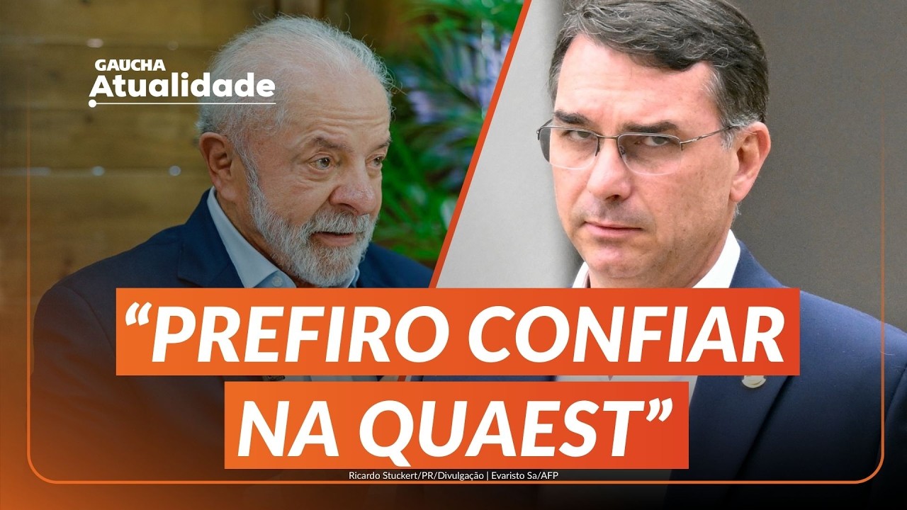PESQUISA ELEITORAL 2026: Lula e Flávio aparecem tecnicamente EMPATADOS | Gaúcha Atualidade