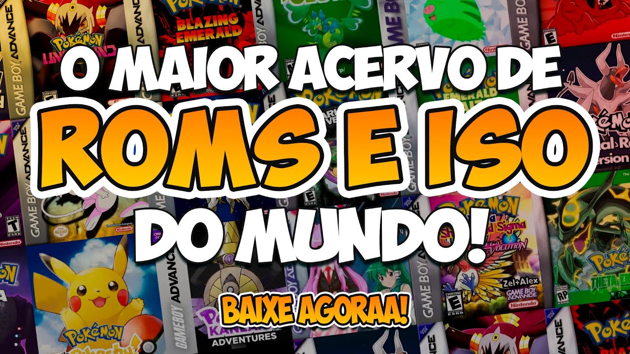 ACESSE AGORA! O Maior Acervo de ROMS, ISO e EMULADORES do mundo dentro do seu computador!