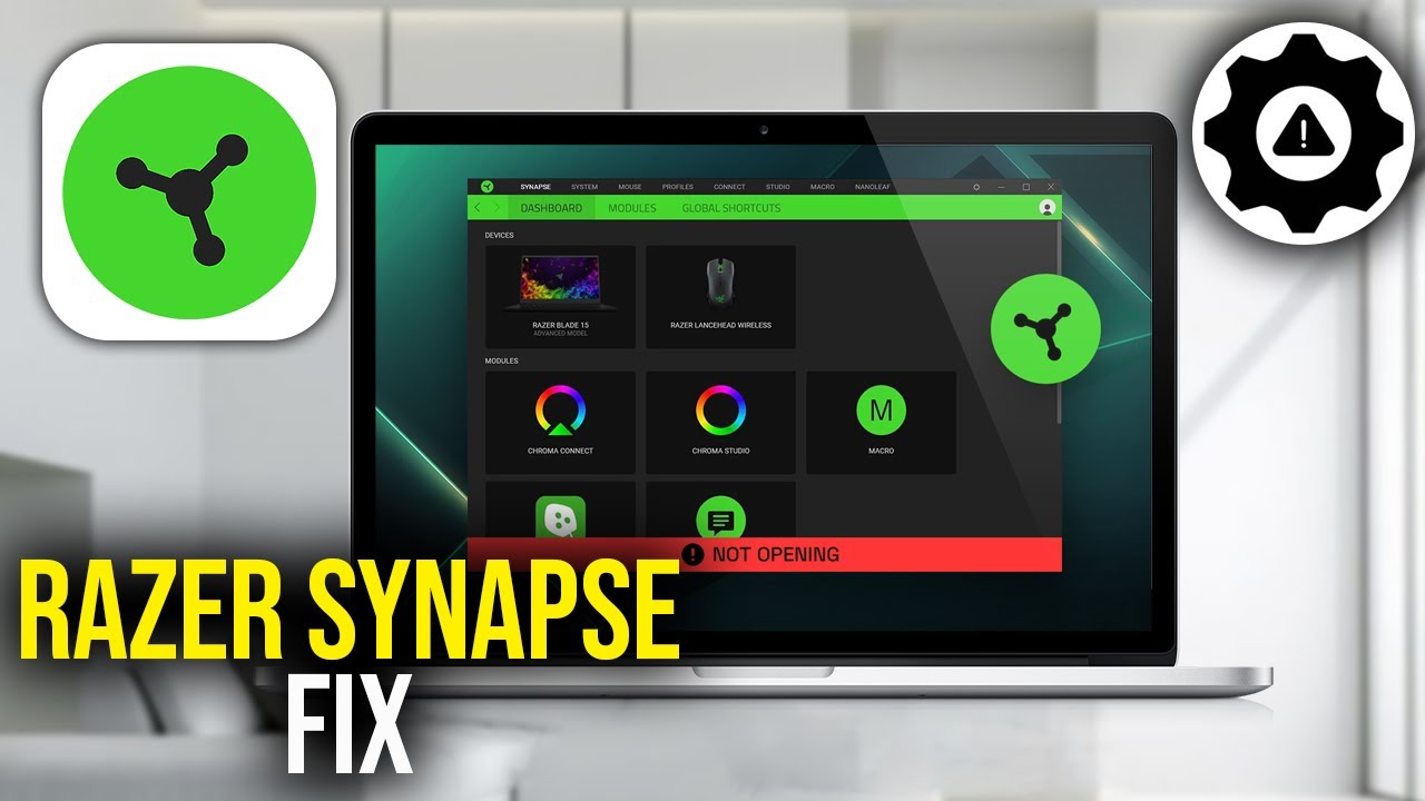How To Fix Razer Synapse Not Working Problem