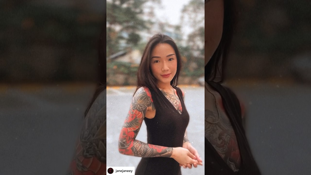 Check Out Beautiful Tattoo Model: @janejaneey
