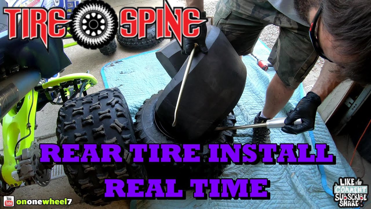REAL TIME 20&rdquo;x11&rdquo;x9&rdquo; REAR  TIRE-SPINE INSTALL