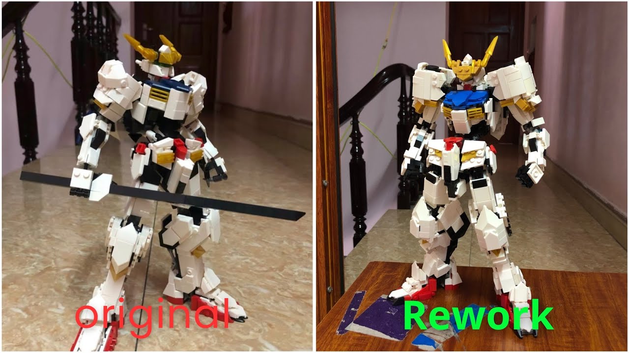 Tutorial Barbatos Lego Moc By TheAnhTran | TheAnhTran
