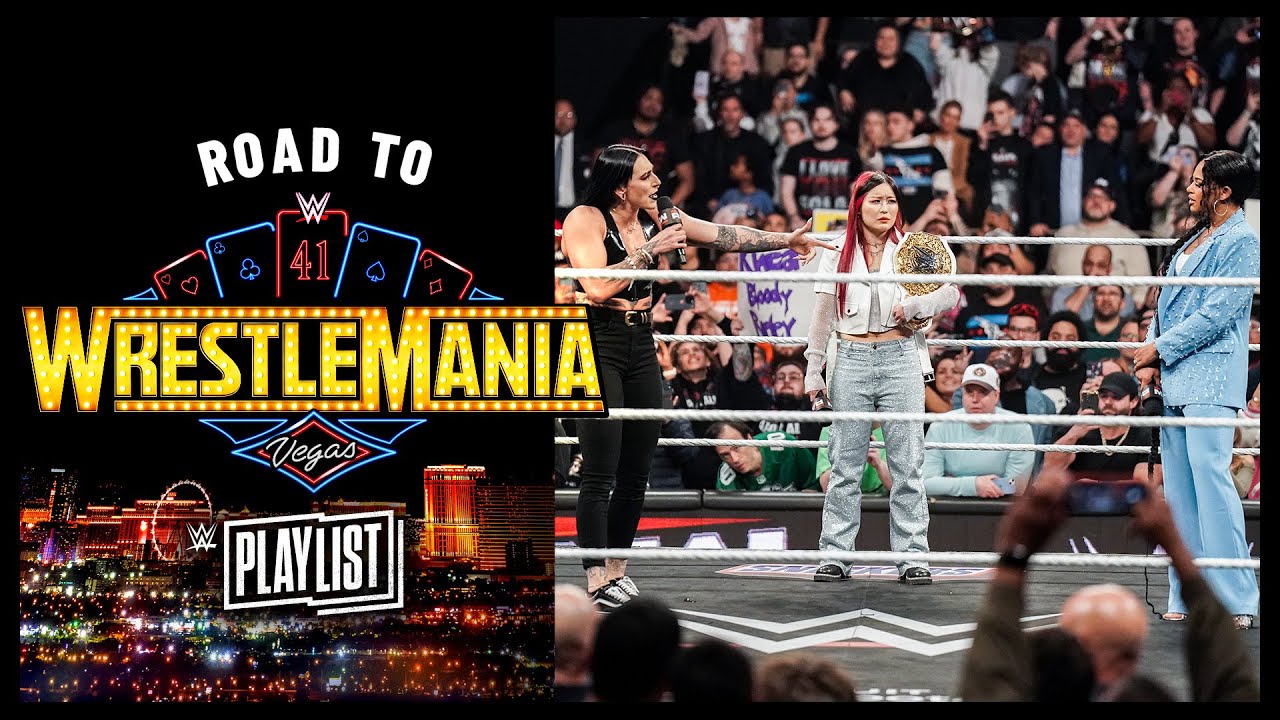 IYO SKY против Рии Рипли против Бьянки Белэр | Дорога на Рестлманию 41: плейлист WWE