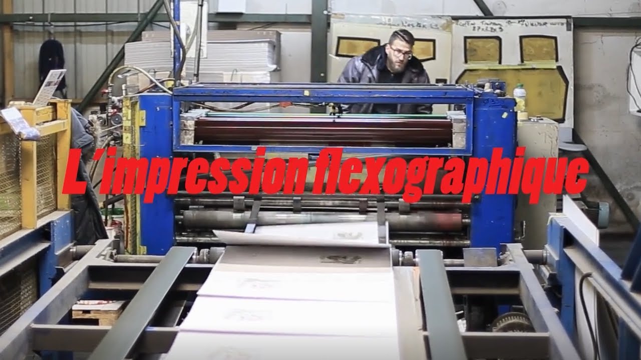 L'impression flexographie