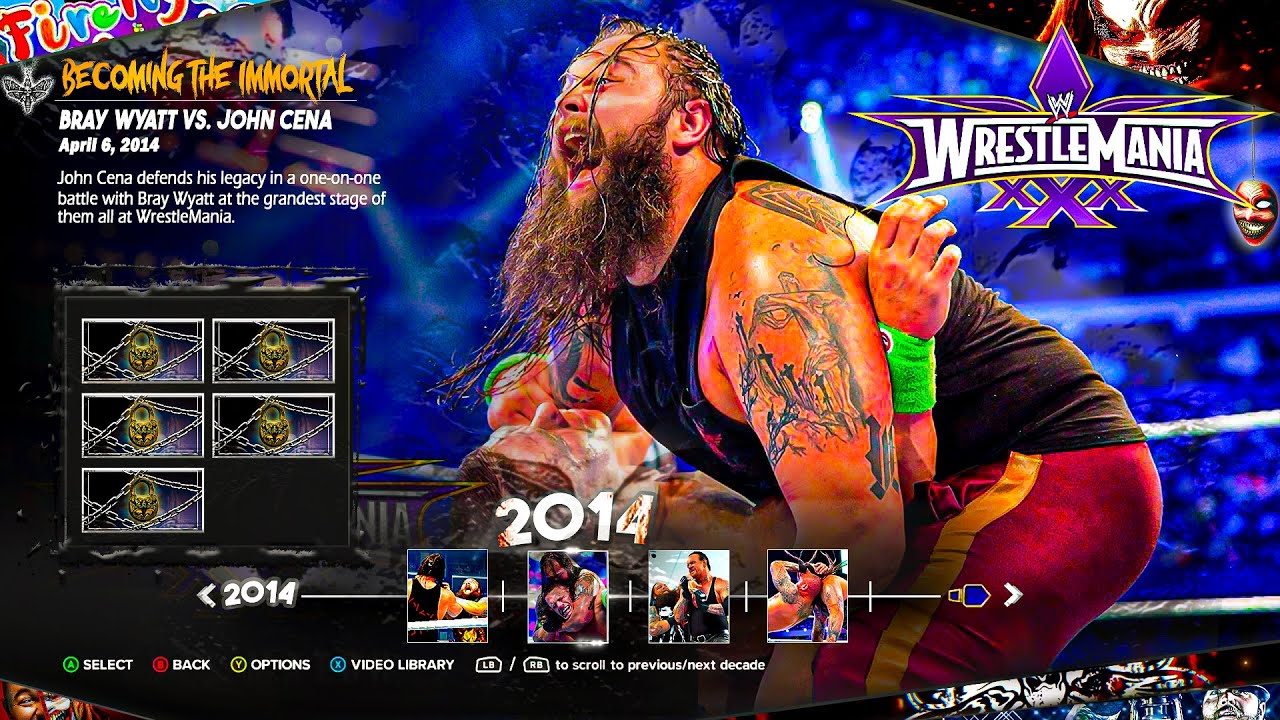 WWE 2K25: Bray Wyatt  Showcase Mode Concept!