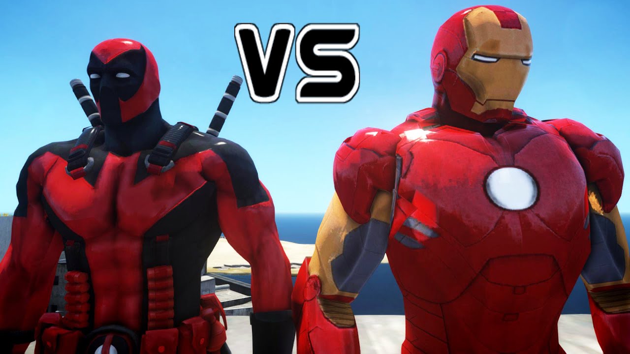 DEADPOOL VS IRON MAN - EPIC BATTLE