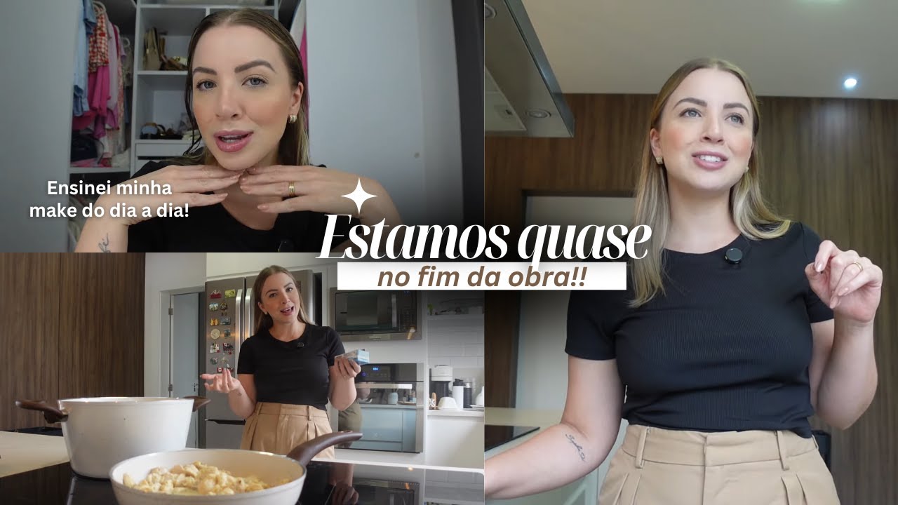 FALTA MUITO POUCO!! Rotina, organização, make básica e desabafo 😞