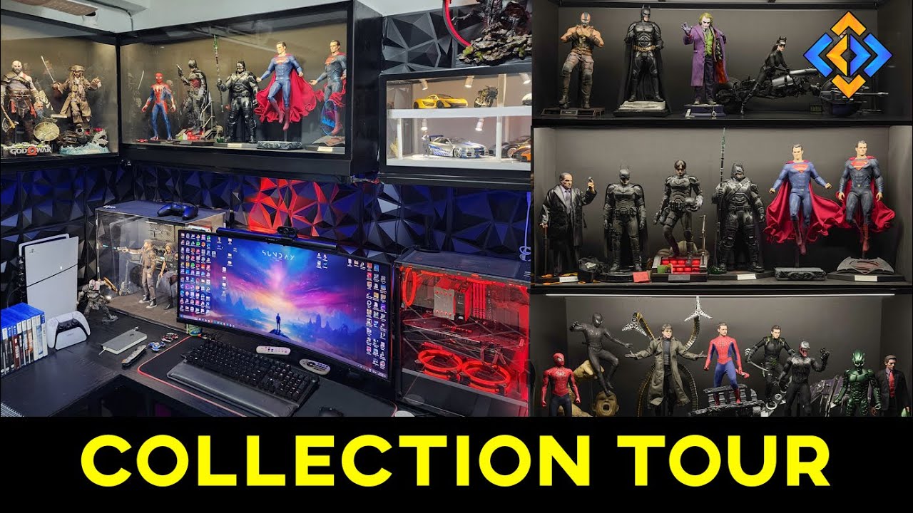 COLLECTION ROOM TOUR 2024 - Hot Toys, INART, Gaming & More