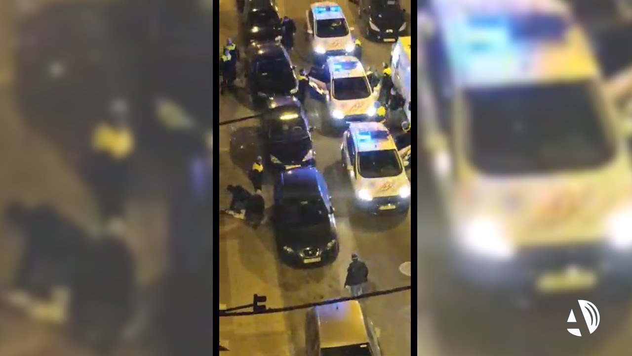 Tres detenidos en el barrio de Jesús por organizar una fiesta e incumplir el estado de Alarma