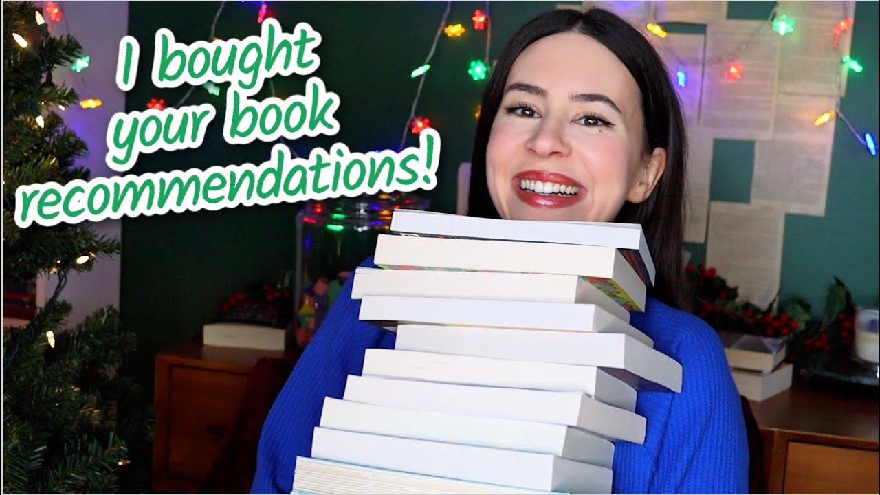 I bought your best book recommendations! || December Book Haul 2023