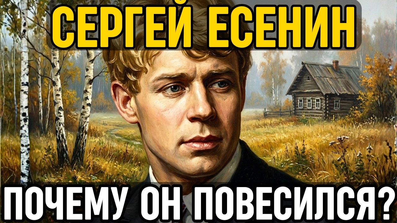 ЕСЕНИН: Как он СОЗДАЛ великие стихи, но СГОРЕЛ от водки, депрессии и ПОКОНЧИЛ С СОБОЙ в 30 лет!