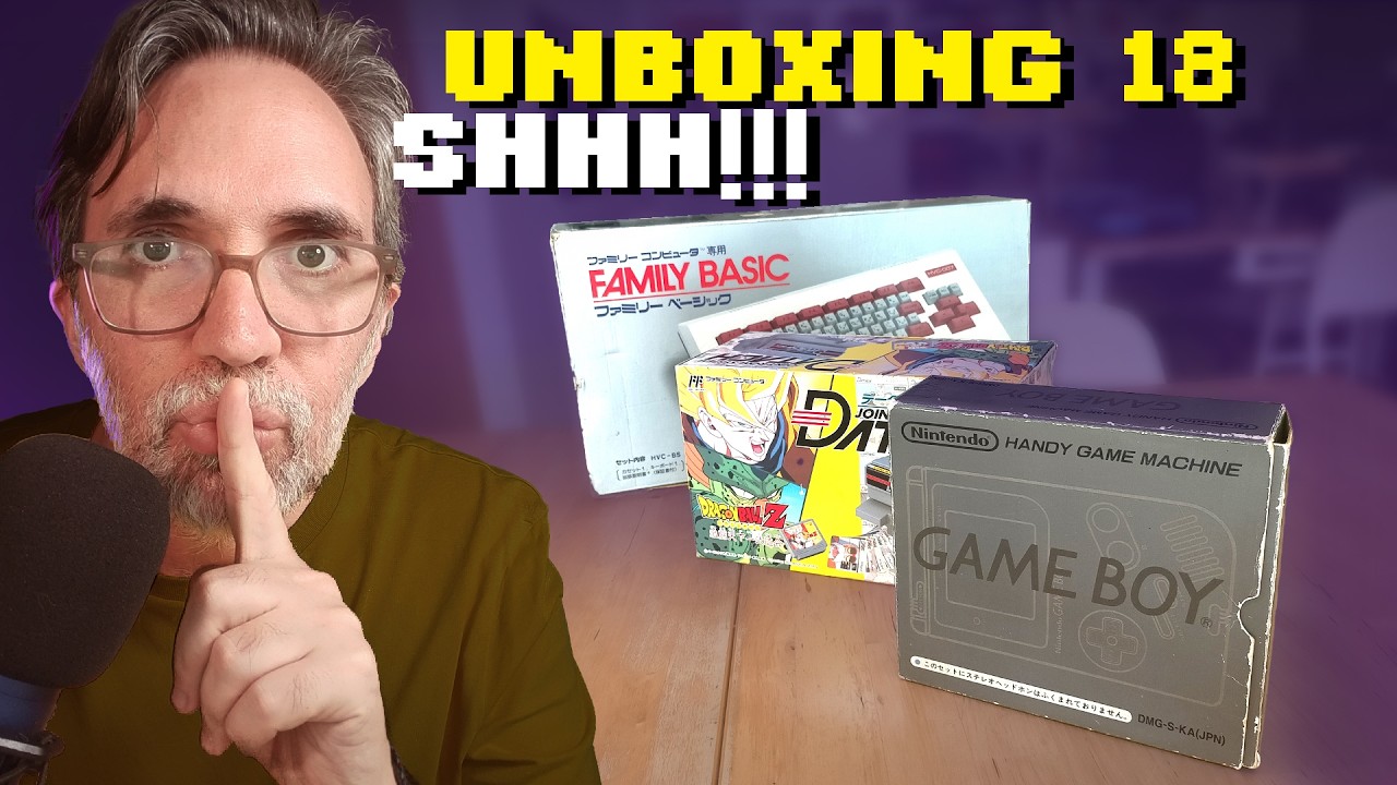 🎧[UNINTENTIONAL ASMR] #18 Retrogaming Unboxing | ささやき