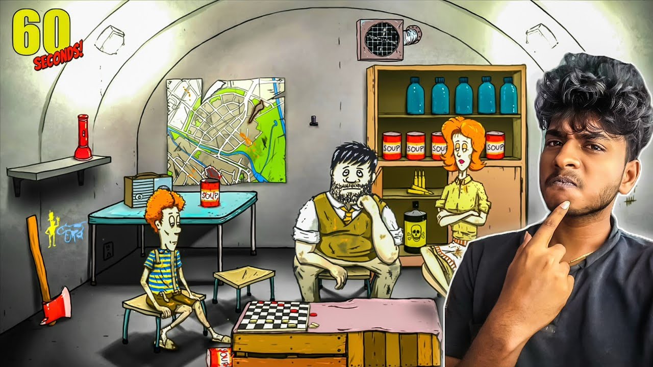 Real survival game|60 seconds gameplay in tamil|On vtg!