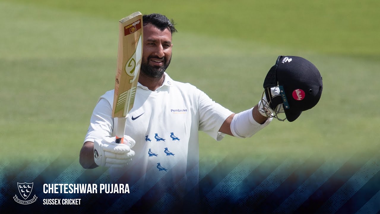 Cheteshwar Pujara reflects on TENTH Sussex century