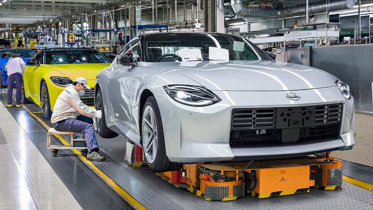 How They Build The Brand New Nissan Z From Scratch - Production Line