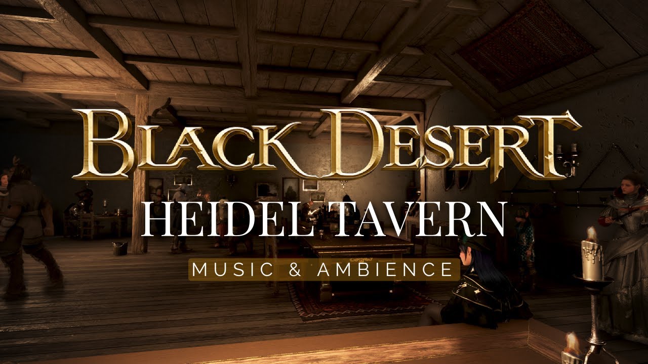 3 Hours of BDO Music & Ambience | Heidel Tavern | Relax, Study, Sleep, Focus